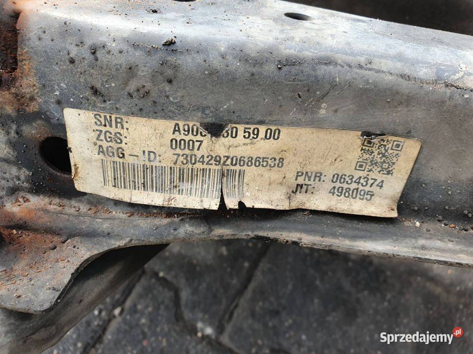 SANKI PRZEDNIE VOLKSWAGEN CRAFTER Lipno sprzedam