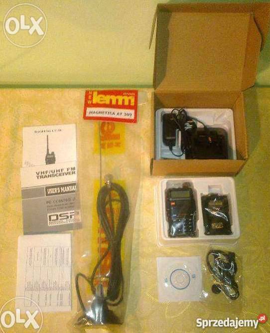 BAOFENG UV 5r model radiotelefon VHFUHF Antena Piaseczno