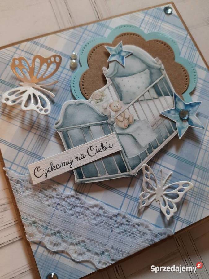 Kartka personalizowana na baby shower Ryki