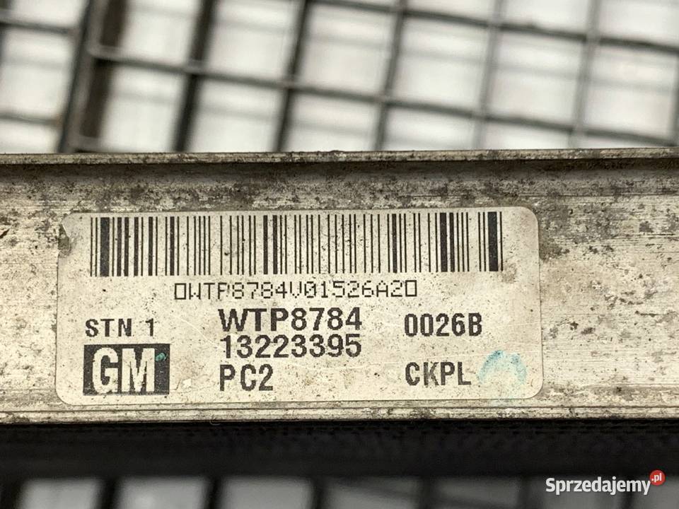 INTERCOOLER OPEL ZAFIRA B 13223395 19 150 0515