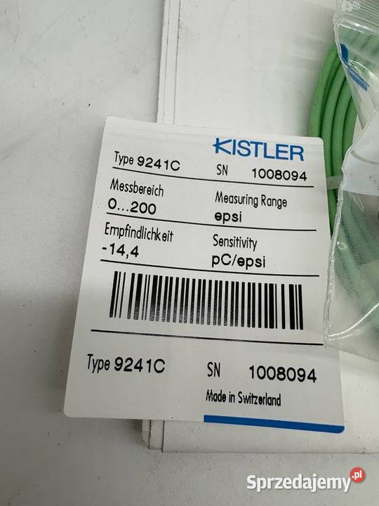Kistler 9241C Czujnik piezoelektryczny Warszawa