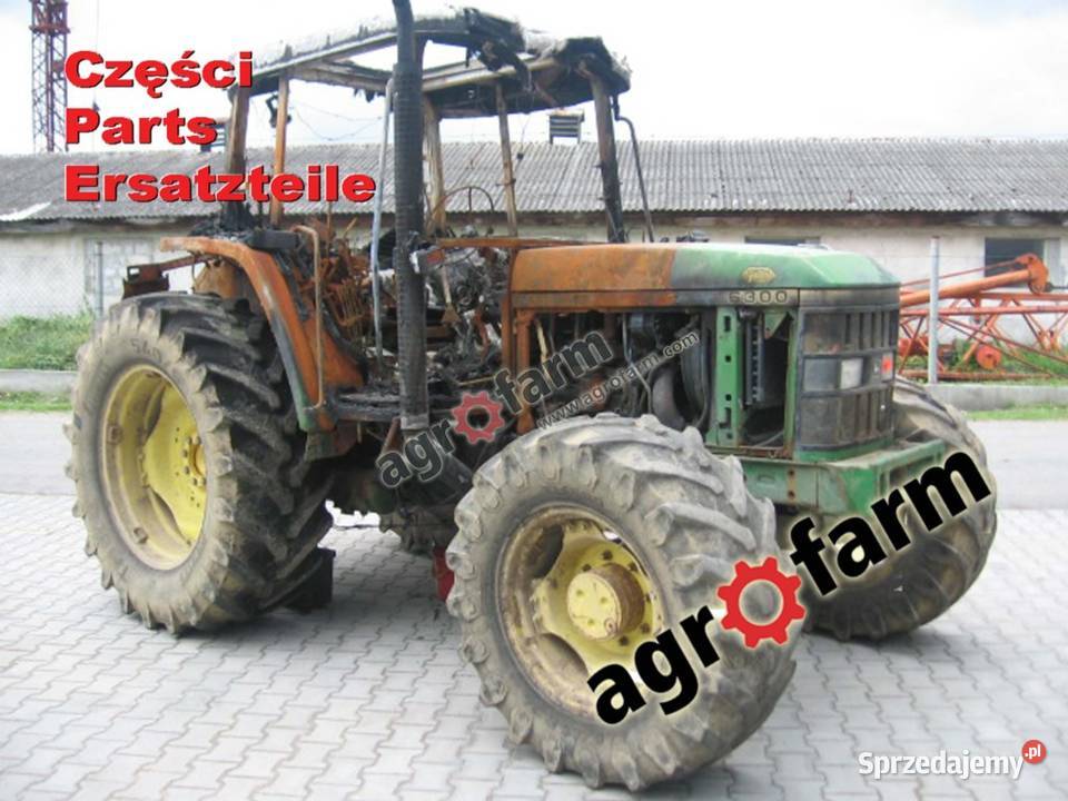 John Deere 6300 części skrzynia biegów silnik Byków