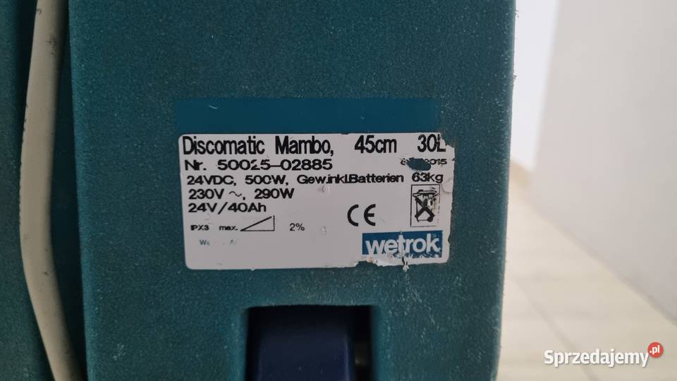 Profesjonalna szorowarka maszyna sprzątająca Pozostałe Kielce