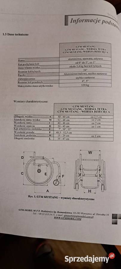 Sprzedam Elektryczny ręczny wózek inwalidzki Glinik