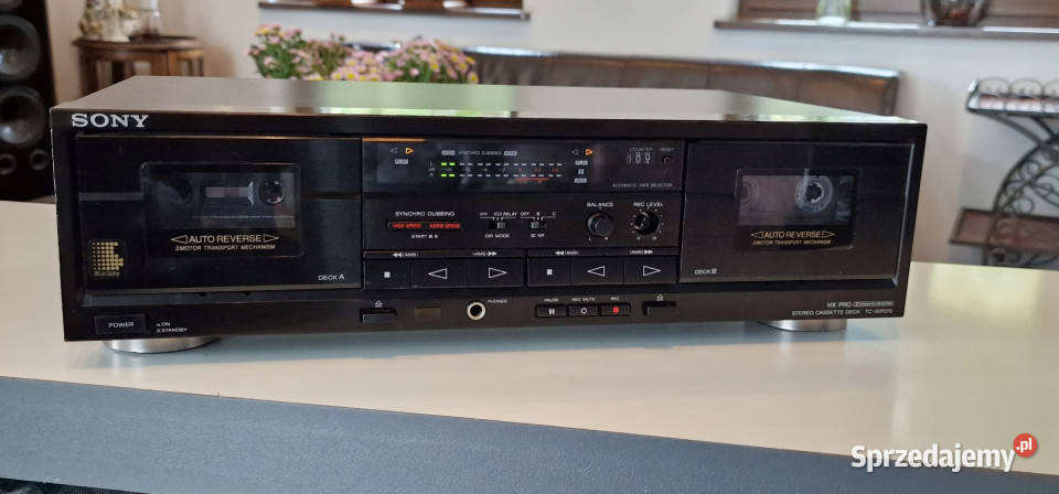 Magnetofon catette deck SONY TC WR 570 TCWR570 Międzychód