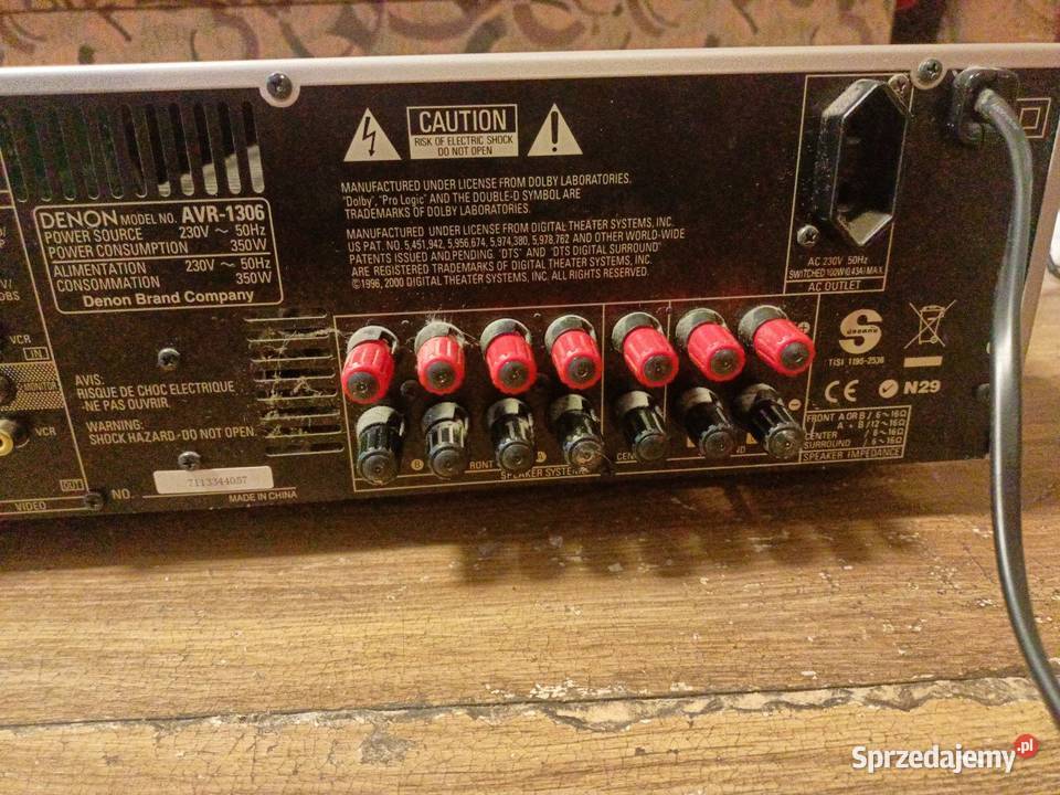 Amplituner Denon AVR1306 Dębno