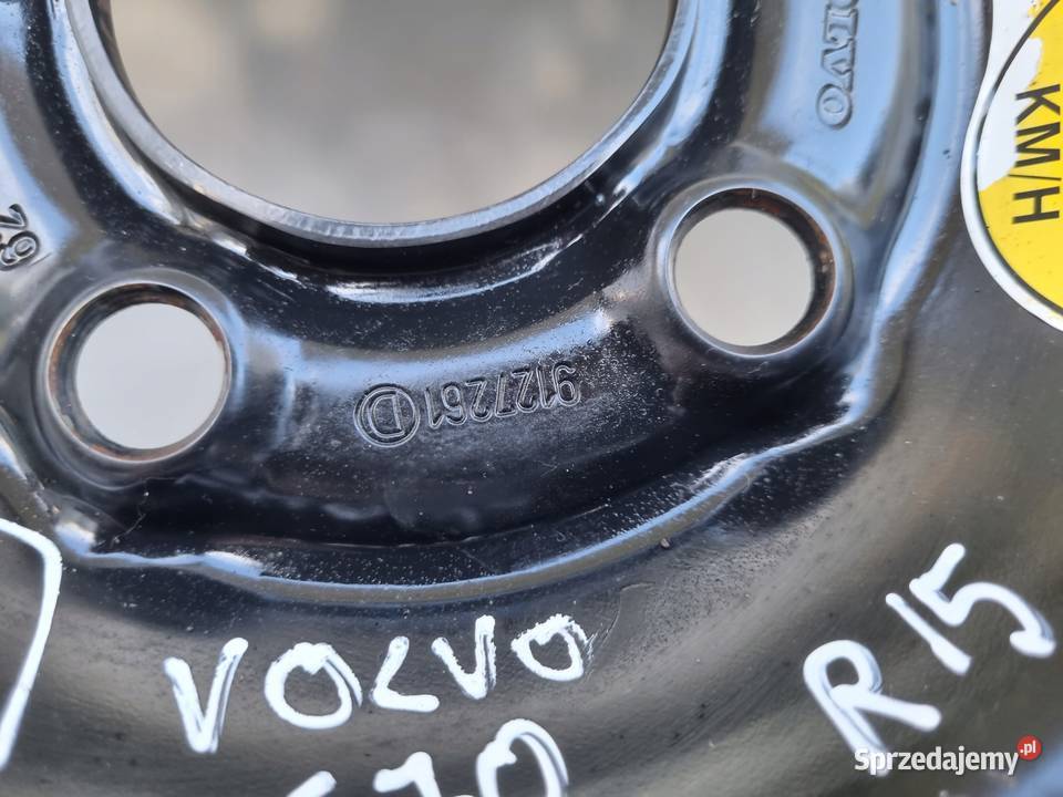 KOŁO ZAPASOWE DOJAZDOWE 11570 R15 Volvo S70 V70 Rudka