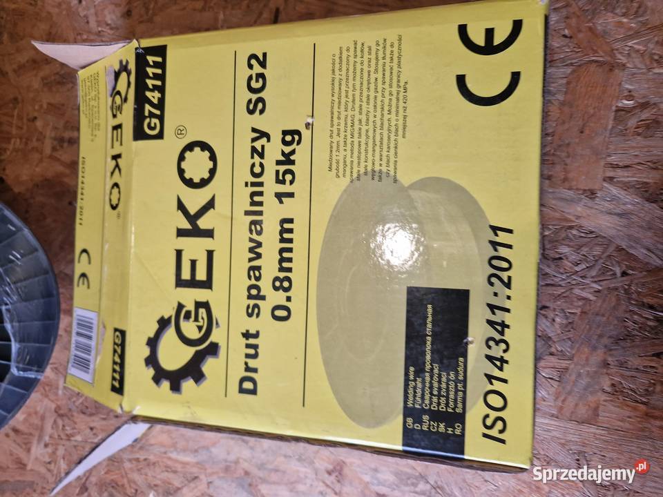 Drut spawalniczy 08mm 15 Geko G74111 Pozostałe Głogowa