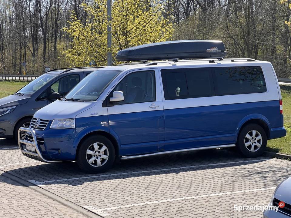 VW t5 Caravelle long 174 25 tdi klima tempomat Piła sprzedam