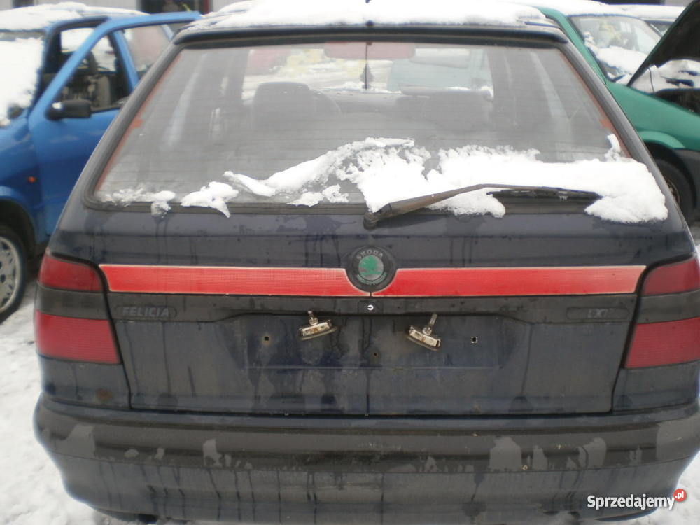 Klapa tylna Skoda Felicia kompletna śląskie