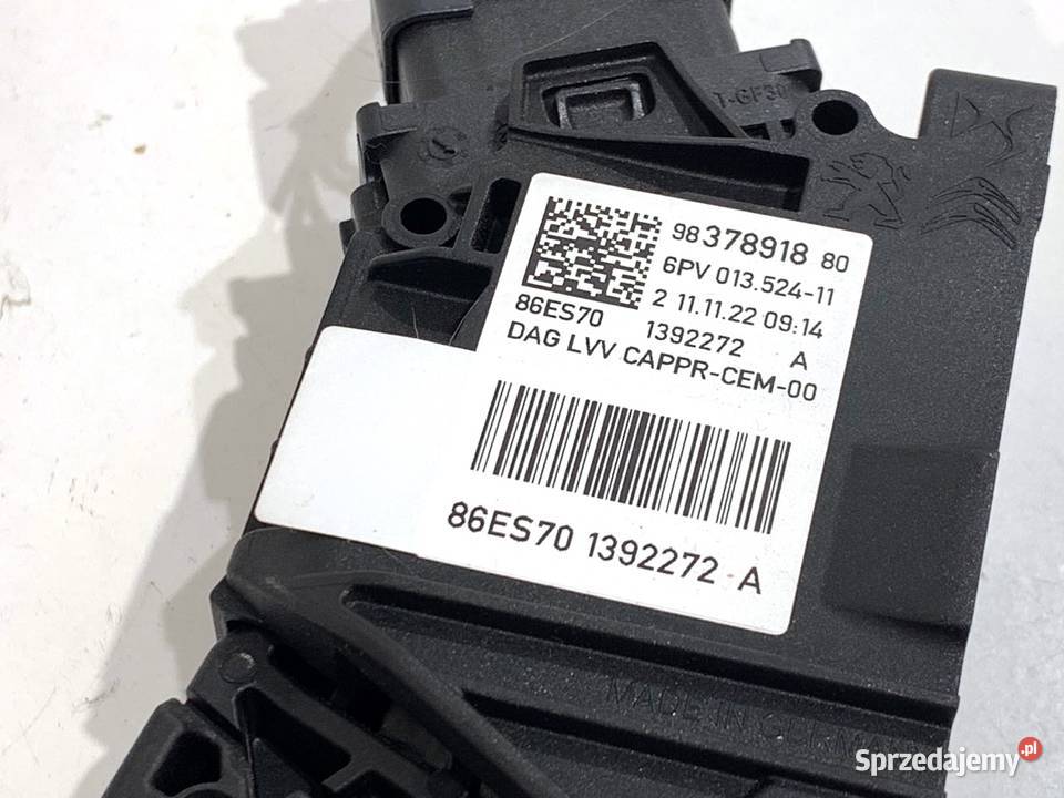 POTENCJOMETR GAZU OPEL CORSA F 9837891880 12 101