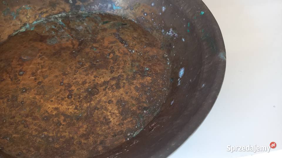 Miska metalowa mosiądzowana Taca 33 709 Gawroniec