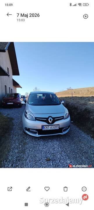 Renault Megane 15 manualna Czarny Dunajec