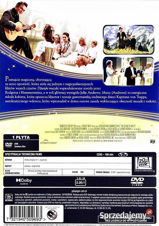 DŹWIĘKI MUZYKI JULIE ANDREWS wielkopolskie