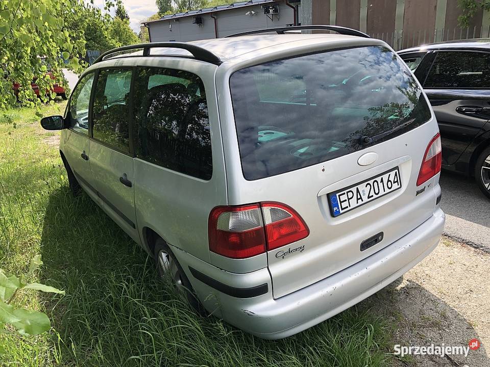 Ford Galaxy 28 benzyna 204 gaz LPG Wersja 7osób Rok produkcji 2001 łódzkie