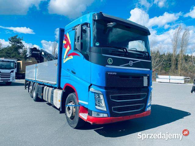 Ciezarowu 6x2 skrzynia z dzwigiem Volvo FH EUR 6 Skrzynie Warszawa