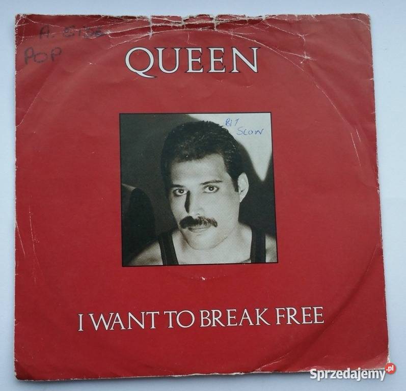 Queen I Want To Break Free 7zUK 1 płyta Muzyka Kraków