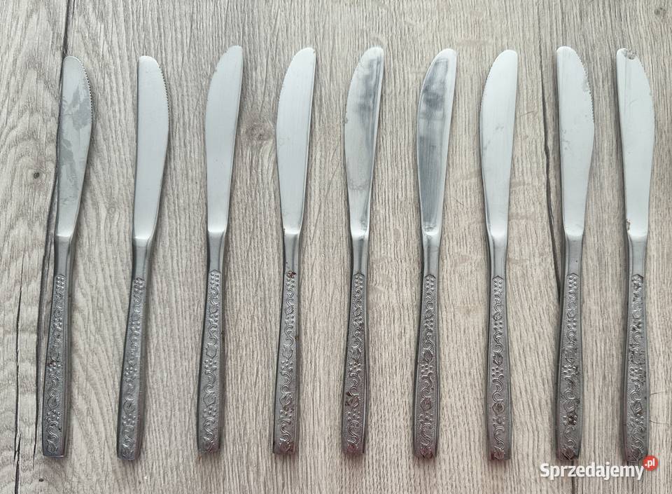 Zestaw sztućców z lat PRLu Łódź