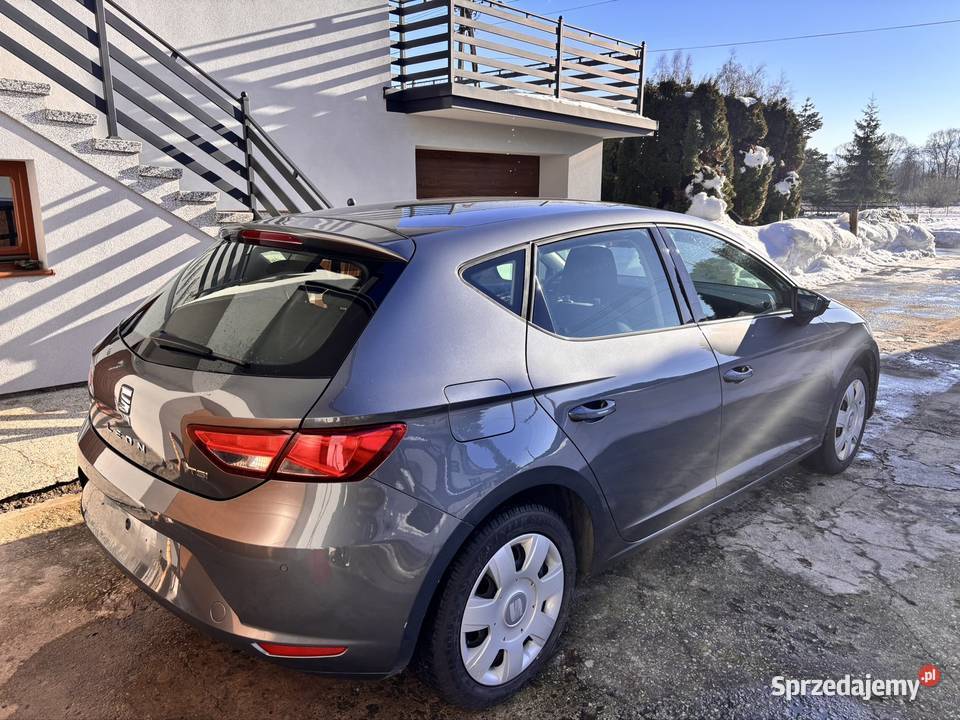 Seat Leon 12 benzyna Pasek 2015 szary Nowy Targ