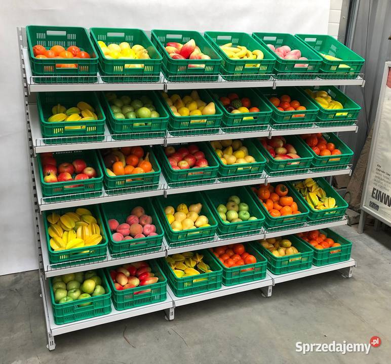 REGAŁ WARZYWNICZY PIEKARNICZY warzywa owoce mazowieckie Ostrołęka sprzedam