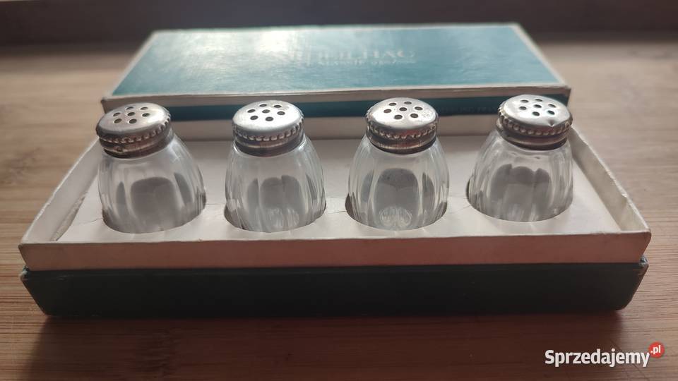 Srebro Francja pr 950 pieprzniczki i solniczki Pozostałe Warszawa