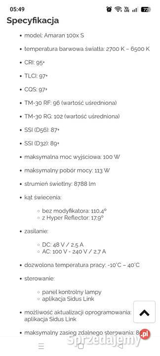 Lampa studyjna fotograficzna opolskie Opole sprzedam