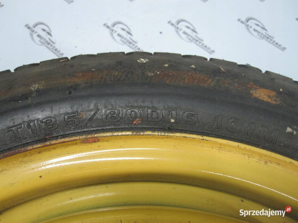 HONDA ACCORD VII koło dojazdowe 1358016 101M świętokrzyskie