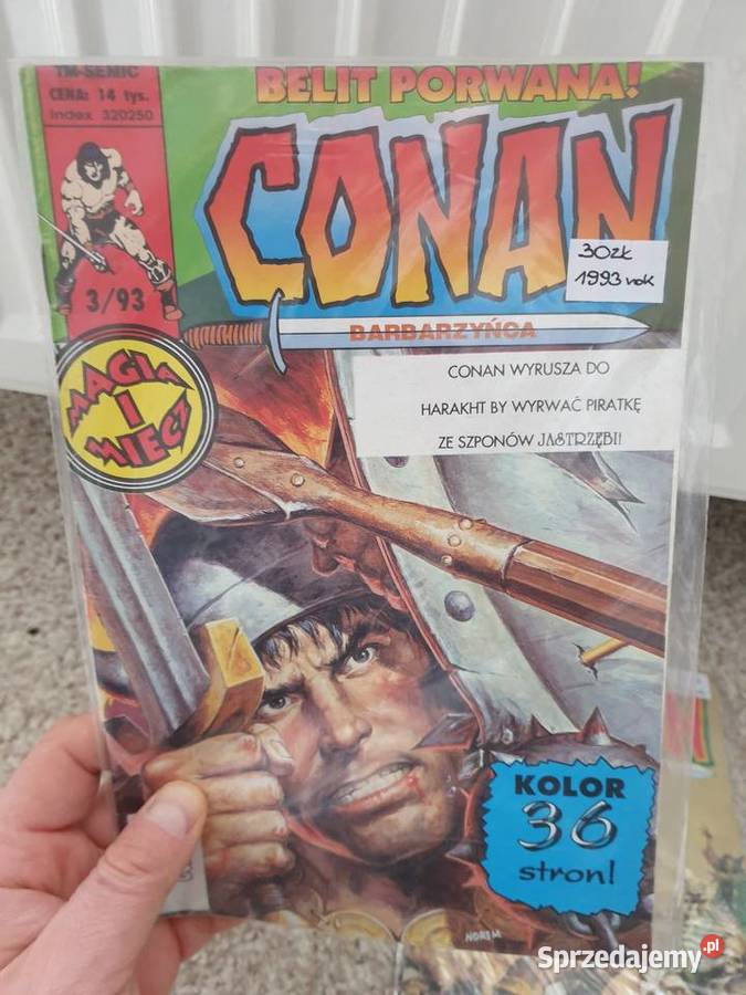 Conan zestaw 3 komiksów TMSemic Gdynia