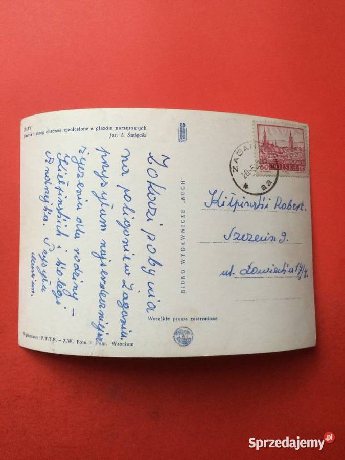 2456 Widokówka Żary Szczecin