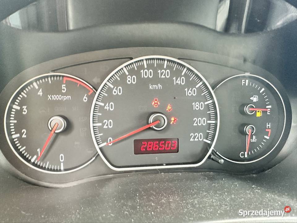 Dawca części SUZUKI SX4 CROSSOVER 2007R Załęże