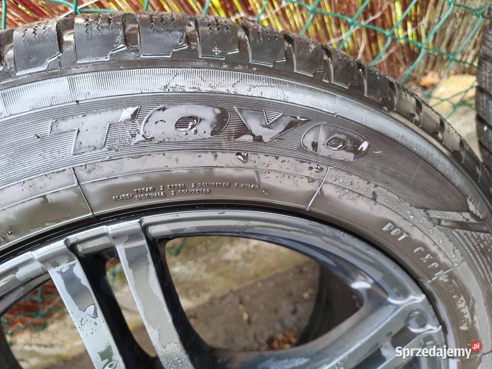 Alufelgi 18 cal BMW X5X6 Opony zimowe 2555518 Średnica 18" Trzebiatów sprzedam
