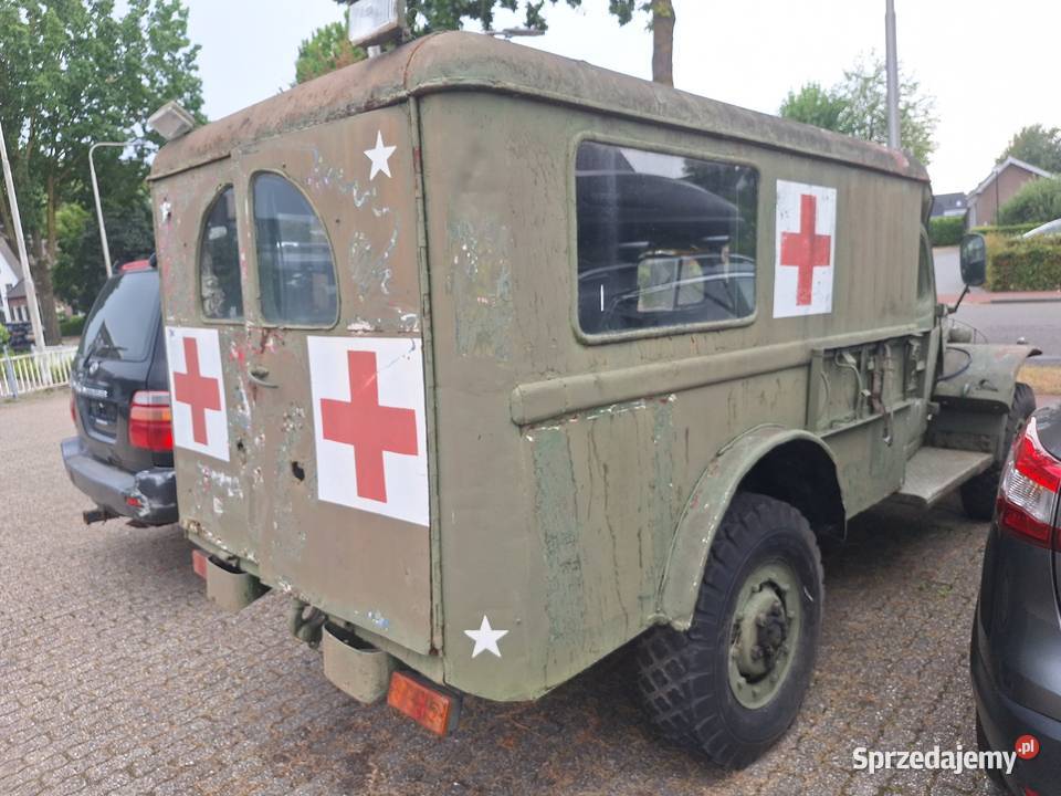 Dodge Wc 54 Ambulans z 2 wojny światowej Pozostałe Lębork sprzedam