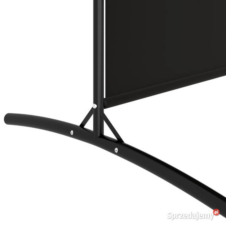 Parawan 6panelowy czarny 520x180 tkanina Warszawa