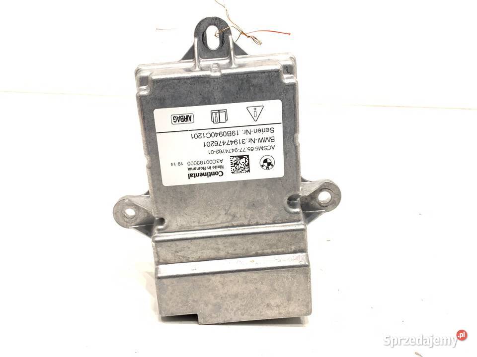 SENSOR AIRBAG BMW G30 9474762 CZUJNIK PODUSZKI