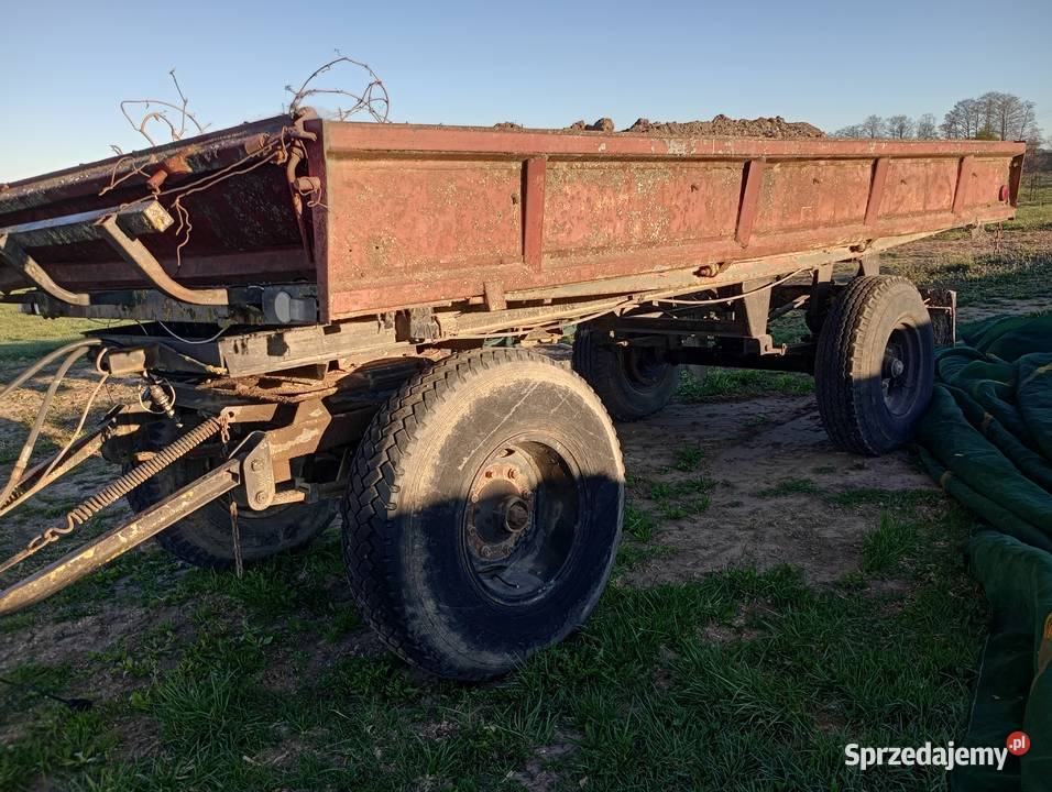 Przyczepa wywrotka hl 6011 platforma Sejny
