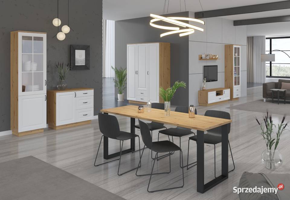 Meble szafki kuchenne kuchnia Stilo MDF Biały łódzkie