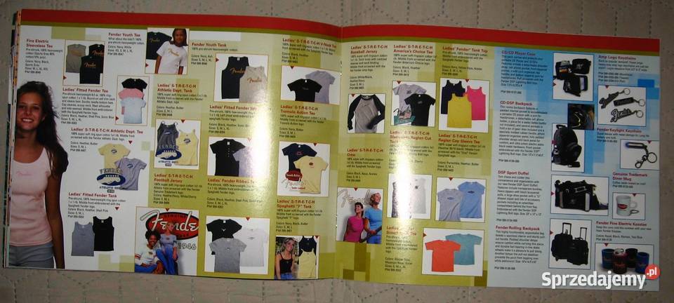 Fender Frontline 2002 brochure catalog katalog