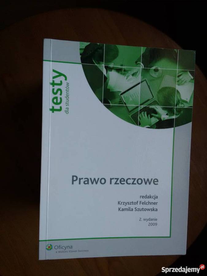 Prawo rzeczowetesty studentów red Felchner Kraków