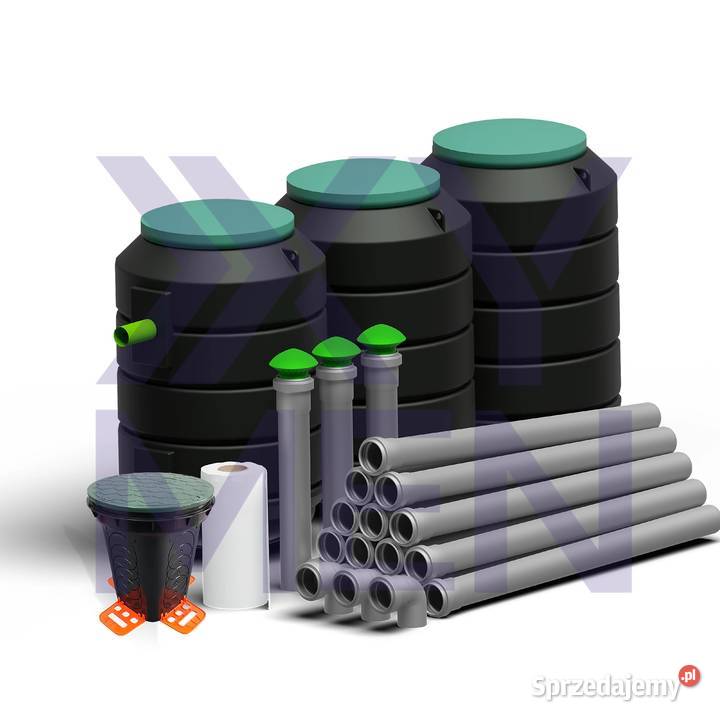 Ekologiczna oczyszczalnia ścieków OGFlo 3000l z Złoty Potok