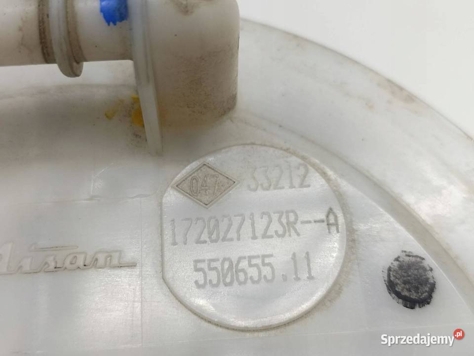 POMPA PALIWA PŁYWAK 15 DCI 172027123R Dacia