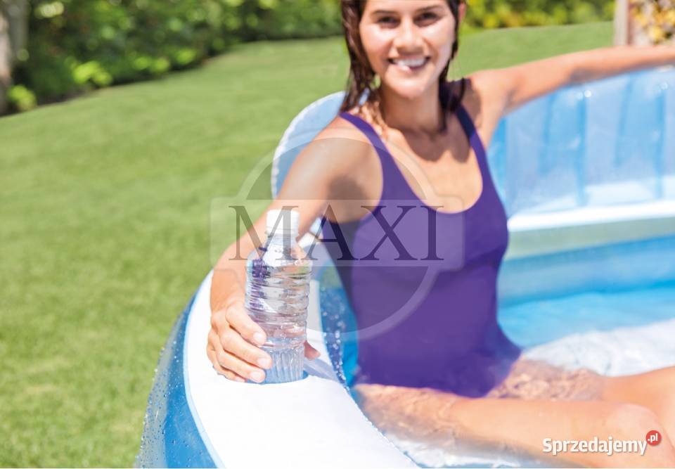 Duży Basen Oogrodowy z oparciem INTEX 57190 mazowieckie Opacz-Kolonia