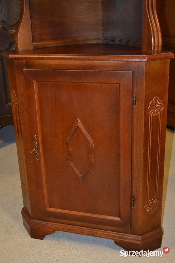 witryna narożna orzech Będzin