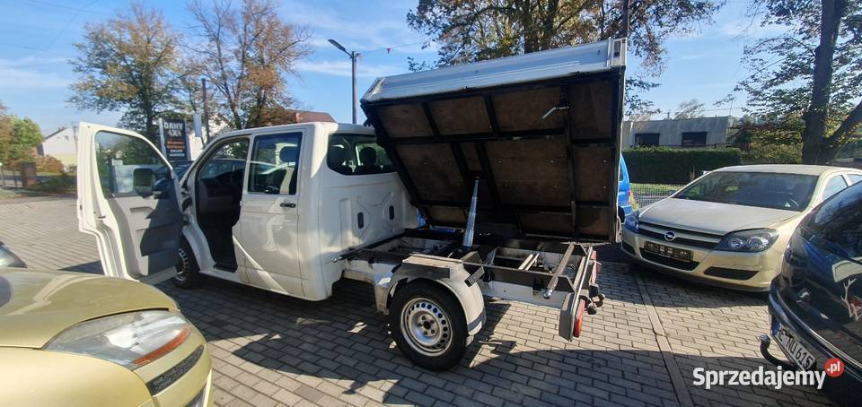 Doka t5 transporter 19 tdi kiper hak 6 osób 103KM sprzedam
