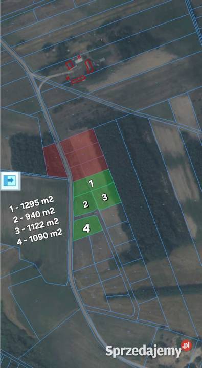 Działka bud 1090M2 1341M2 Nowa Wola budowlana Radom sprzedam