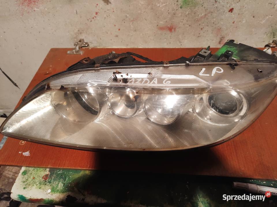 MAZDA 6 Lampa przód prawa lewa Motoryzacja Kielce