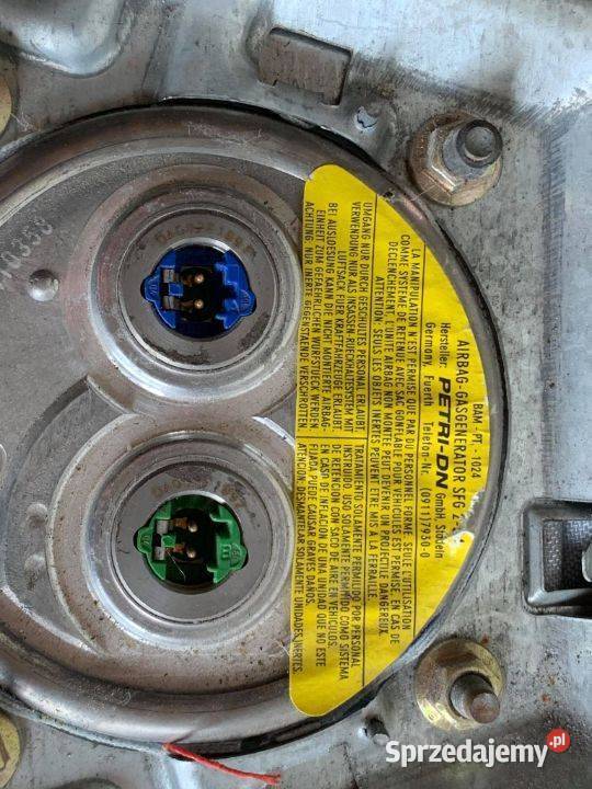 Poduszka kierowcy kierownicy Fiat 0007628E Poduszki powietrzne świętokrzyskie Włoszczowa sprzedam