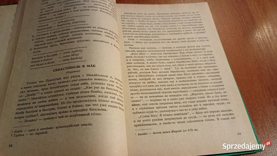 Russkij zyk jazyk klasy IV 4 liceum Gdańsk