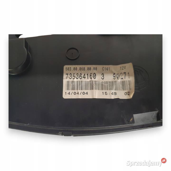LICZNIK ZEGARY 735364160 Fiat Idea 12 14 16V 13 sprzedam
