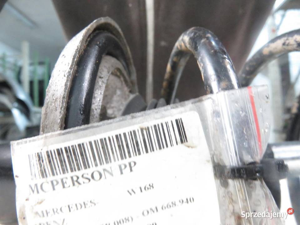 MCPERSON PRAWY PRZEDNI MERCEDESBENZ W168 17 CDI małopolskie