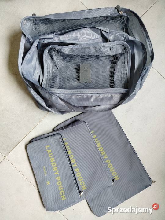 Duże organizery podróżne 6 sztuk pokrowce do śląskie Jastrzębie-Zdrój